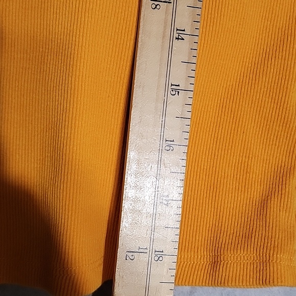 New The Blair Stretch Cotton Short-Sleeve Baby Tee by Maeve Anthropologie Ribbed - Picture 5 of 6